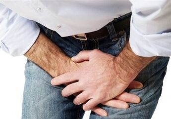 Bolečina v perineumu je znak kroničnega prostatitisa