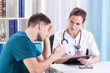 Urolog predpisuje zdravljenje prostatitisa